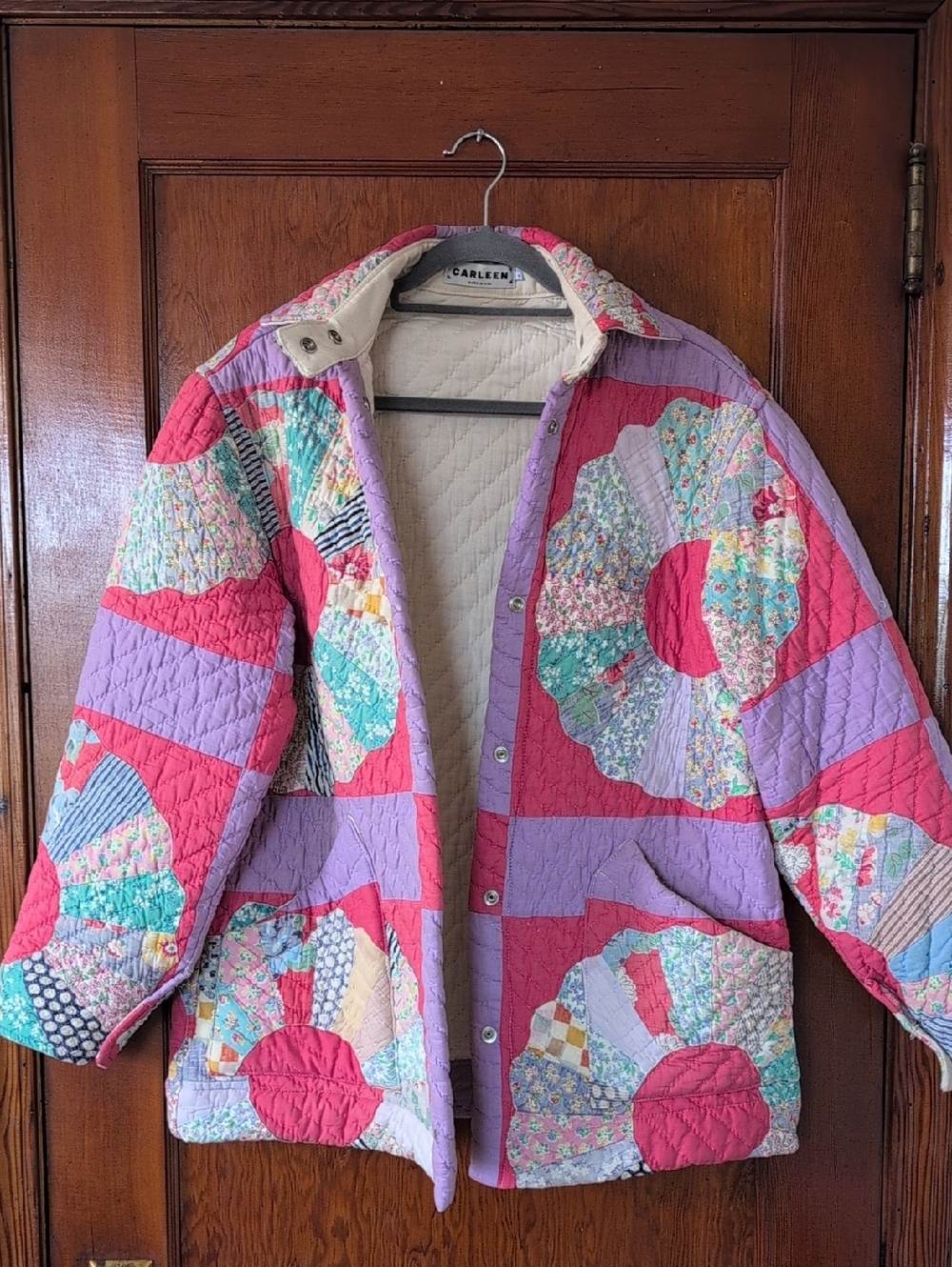 Carleen OOAK Quilted Ardmore Coat